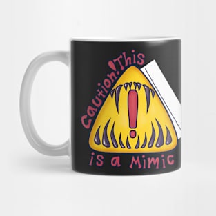 Blank Mimic Label Mug